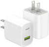 USB C charging block 2 pack